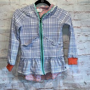Matilda Jane Jacket Youth Girls 10 The Adventure Begins Around The Block Zip Up